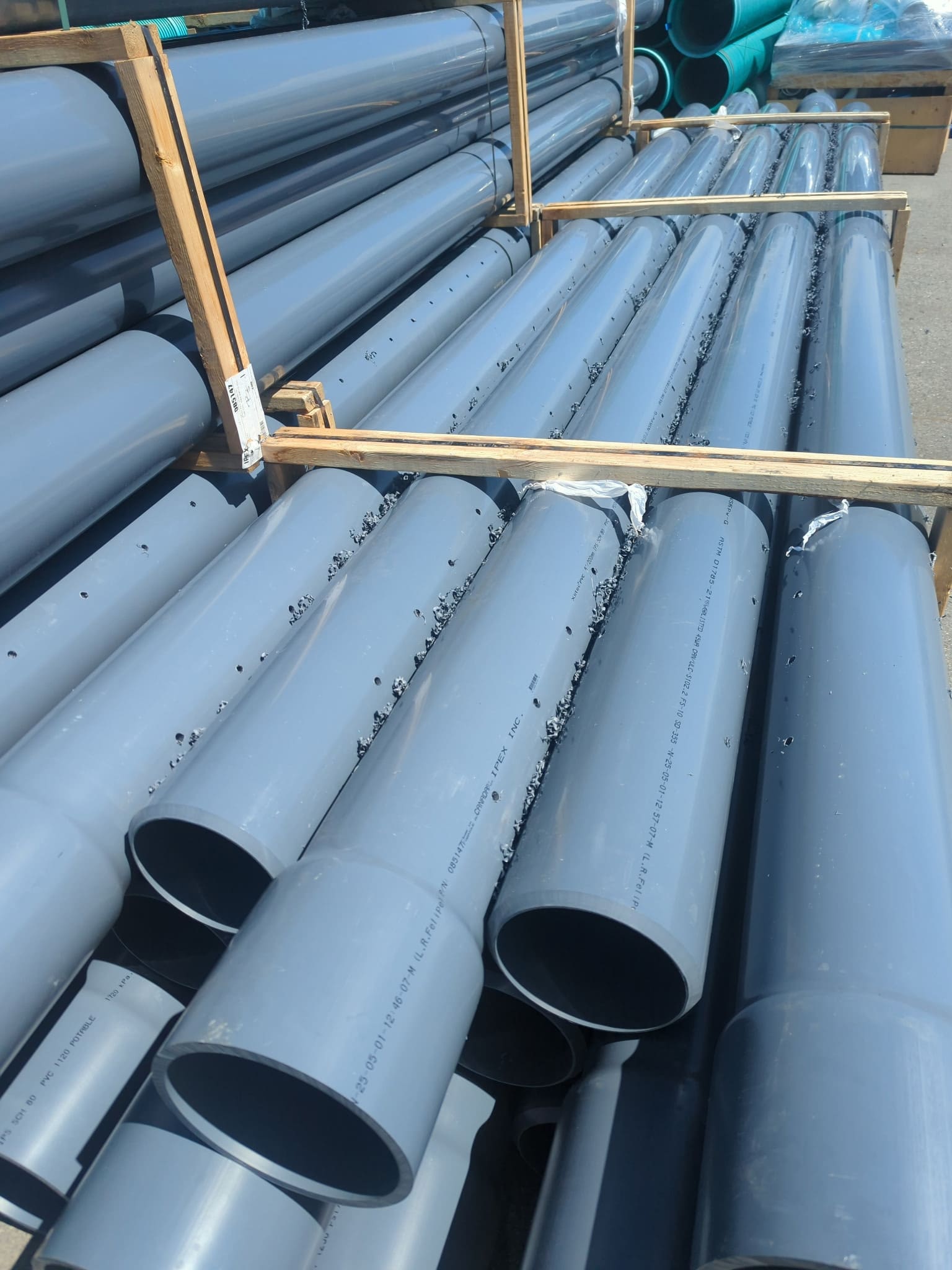 Schedule 80 pipe fabrication